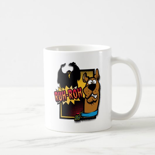 Mug Ruh-Roh Scooby-Doo et un fantôme (Droite)