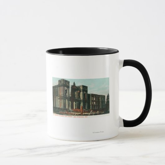 Mug Ruines de la cathédrale et de l'école St Ignace (Droite)