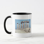 Mug Ruines du temple d'Apollo, c.550 AVANT JÉSUS (Gauche)