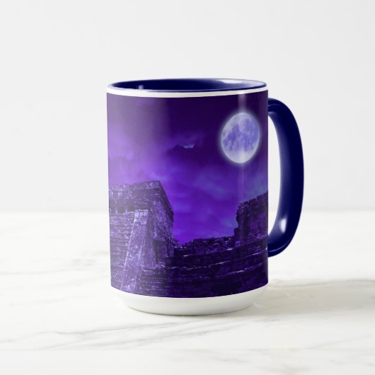 Mug Ruines mayas | Tulum Mexique (Devant droit)