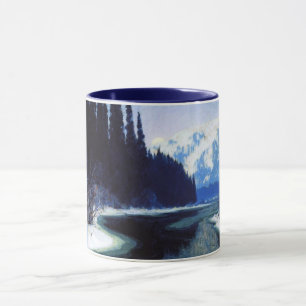 Mug Ruisseau silencieux du Nord - Peinture de Gagnon