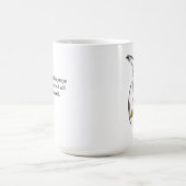 Mug Rumi blanc, noir, bleu - attaquez le derviche de (Centre)