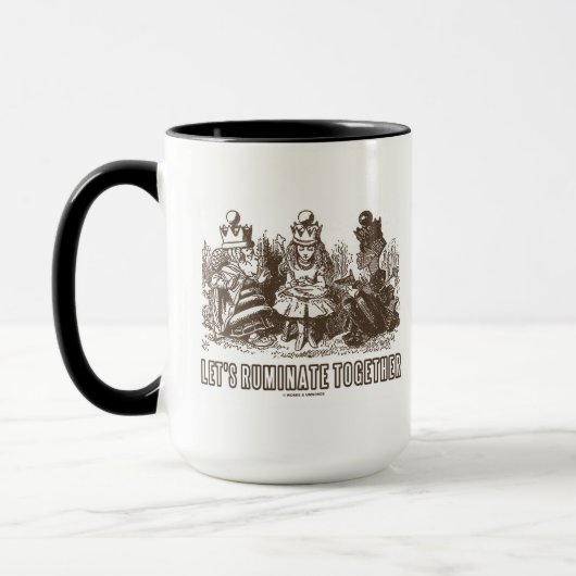 Mug Ruminons ensemble (Alice Red White Queens) (Gauche)