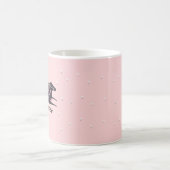 Mug Run Free Blush Pink Horse Inspiration Christian (Centre)