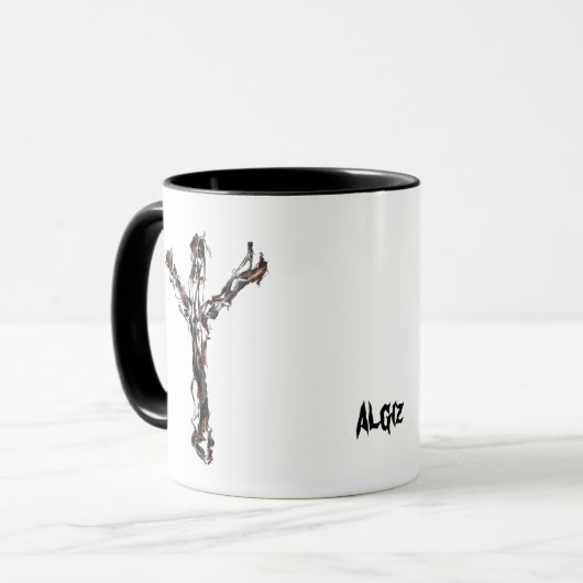 MUG * RUNE - ALGIZ * (Devant gauche)