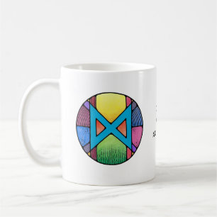 Mug Rune Dagaz Art Nouveau – ÉVEIL !