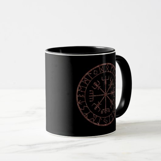 Mug Rune de Futhark d'aîné de Sowilo (Devant droit)