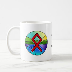 Mug Rune Othala Art Nouveau – MAISON & ANCESTRIE !