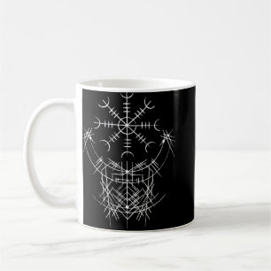 Mug Rune Viking Nordique - Aegishjalmur - La Hélice De