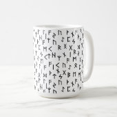 Mug Runes Futhark aîné (Devant droit)