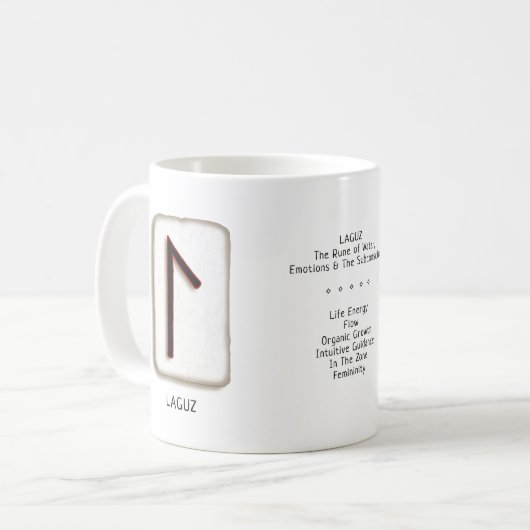 Mug RuneStone Laguz (Devant gauche)
