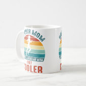 Mug Runner Mom Cool Running Girl Future Marathon Mothe (Devant gauche)