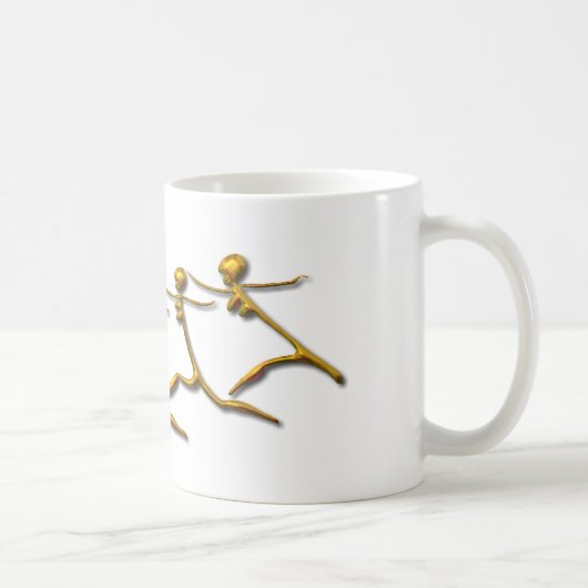 Mug Running Femmes or (Droite)