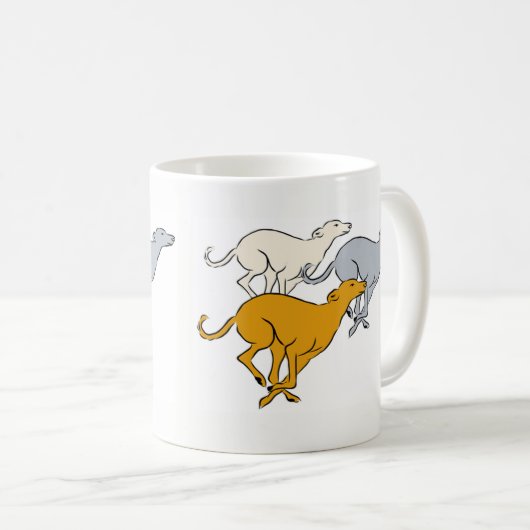 Mug Running Three (Devant droit)