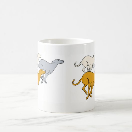 Mug Running Three (Centre)