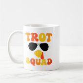 Mug Running Turkey Sungles Trot Squad Thanksgiving  (Gauche)