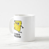 Mug Runny Cheese Funny Food Pun (Devant gauche)