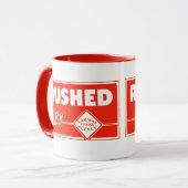 Mug Rushed By Railway Express Agency (Devant gauche)
