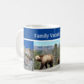 Mug Rushmore Yellowstone Tetons Photo Ensemble souveni (Devant gauche)