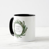 Mug Russe Agritourisme Pine Eucalyptus Joyeux et lumin (Devant gauche)