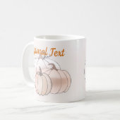 Mug Russe Citrouille d'automne (Devant gauche)