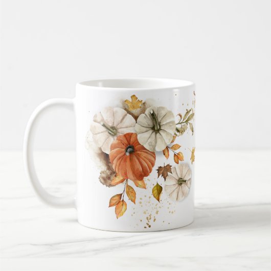 Mug Russe Citrouille Fall (Gauche)