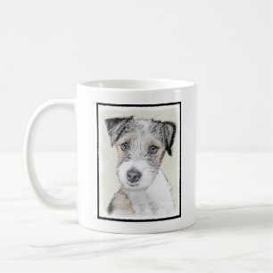 Mug Russell Terrier Peinture rugueuse - Art Chien orig