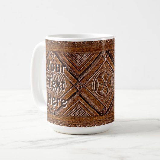 Mug Russian Carved Wood Box (Devant gauche)