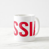 Mug Russie Fédération de Russie Poutine Union soviétiq (Devant droit)