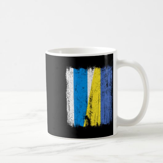 Mug Russie libre Ukraine Drapeau moitié Opposition rus (Droite)