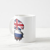 Mug Russie Russie Russie Royaume-Uni Royaume-Uni Royau (Devant gauche)
