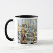 Mug Russie, Saint-Pétersbourg, Peterhof, Samson et (Gauche)