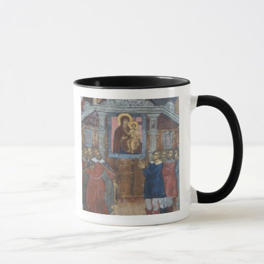 Mug Russie, Yaroslavl, fresque dans la cathédrale St. (Droite)