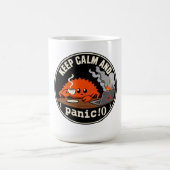Mug Rust Ferris Crab mascotte de programmation (Centre)