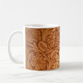 Mug Rustic brown cowboy fashion western leather (Gauche)