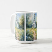 Mug Rustic Church Path in Wildflower Meadow (Devant gauche)