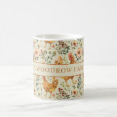 Mug Rustic Country Chicken Family Name Farm Kitchen (Centre)