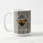 Mug Rustic custom Family Nubble Lighthouse (Gauche)