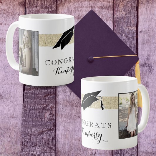 Mug Rustic Graduate Félicitations Graduate Graduation 