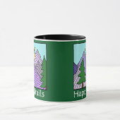 Mug Rustic Happy Trails Montagnes (Centre)
