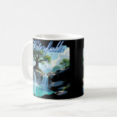 Mug Rustic Nature Walk to Outdoor Waterfalls (Devant gauche)