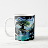Mug Rustic Nature Walk to Outdoor Waterfalls (Gauche)