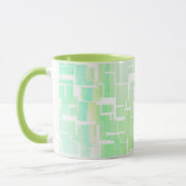 Mug Rustic Pastel Abstrait Motif multicolore (Gauche)