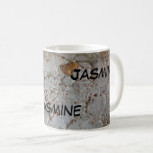 Mug Rustic Tree Bark Photo Motif Abstrait Nature (Devant droit)