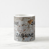 Mug Rustic Tree Bark Photo Motif Abstrait Nature (Centre)