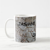 Mug Rustic Tree Bark Photo Motif Abstrait Nature (Gauche)