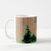 Mug Rustique Camping Aventure hors Grille Forêt extéri (Gauche)