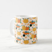 Mug Rustique Citrouille d'automne et charme de jardin (Devant gauche)