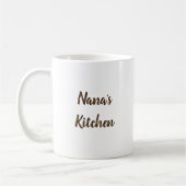 Mug rustique de cuisine (Gauche)
