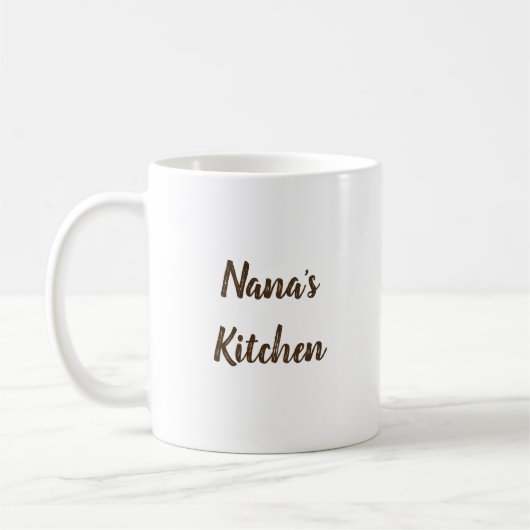 Mug rustique de cuisine (Gauche)